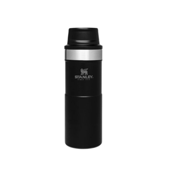 Stanley Termokuppi Yhden Käden Liipaisimella Matte Black 0,35L