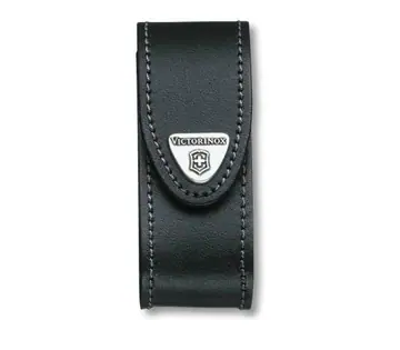 Victorinox Musta Nahkakotelo 98 mm