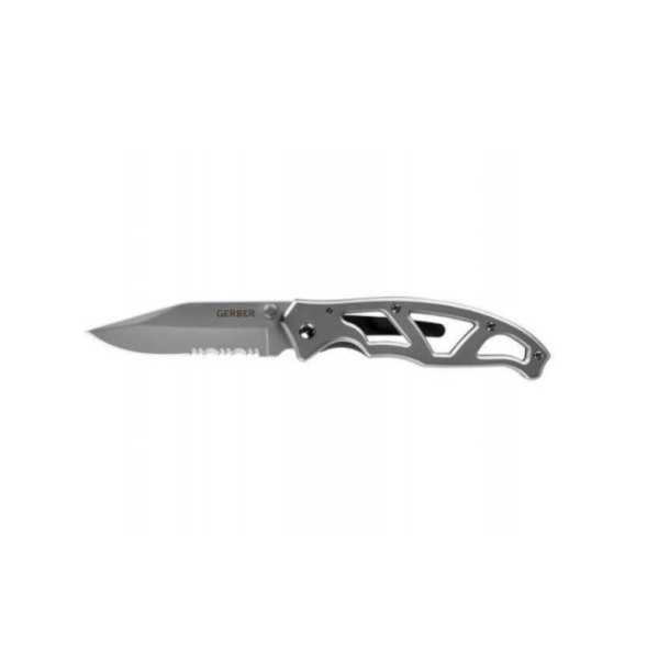 Gerber Paraframe I foldekniv med delvist takket klinge i kompakt design til EDC