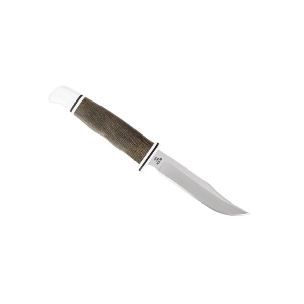 Buck 112 Woodsman Pro fast kniv vist fra alternativ vinkel