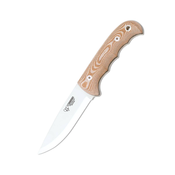 Cudeman eräveitsi luonnonvärisellä micarta-kahvalla