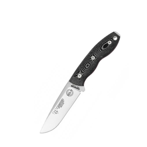 Cudeman eräveitsi mustalla micarta-kahvalla
