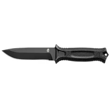 Gerber Strongarm -kiinteäteräinen veitsi, musta, sileäterä