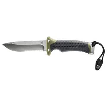 Gerber Ultimate Survival -kiinteäteräinen veitsi, sahalaita (FSG)