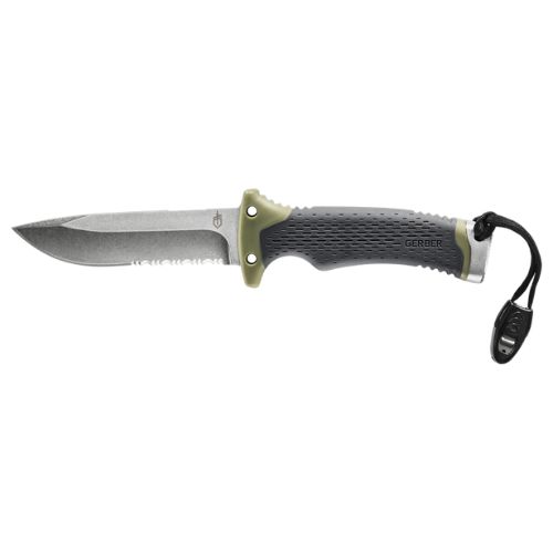 Gerber Ultimate Survival -kiinteäteräinen veitsi, sahalaita (FSG)
