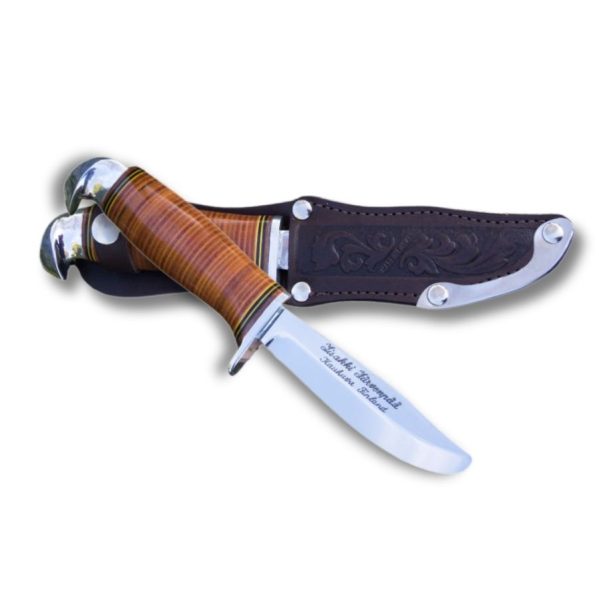 Children’s scout knife med sikkerhedsskaft og afrundet klinge til børn.
