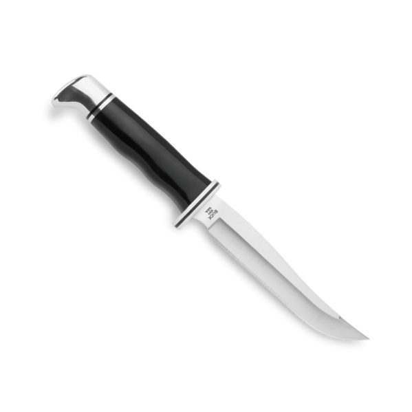 Buck 105 Pathfinder jagtkniv med fast klinge og sort håndtag