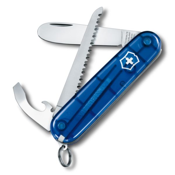 Victorinox My First Victorinox blå lommekniv til børn med sav og sikker klinge